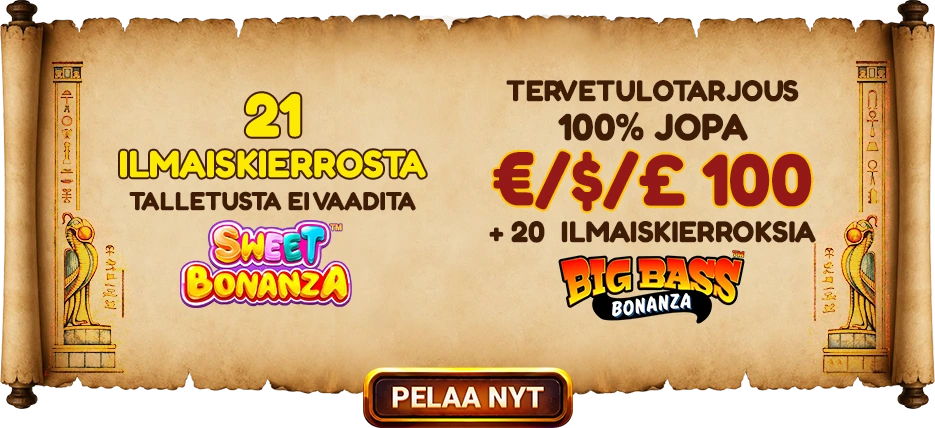 21 Free Spins No Deposit Required + 100% Welcome Offer Up To $/100 + 20 Free Spins on Big Bass Bonanza